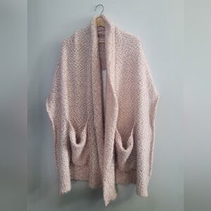 PINK POPCORN KNIT Shrug - One Size